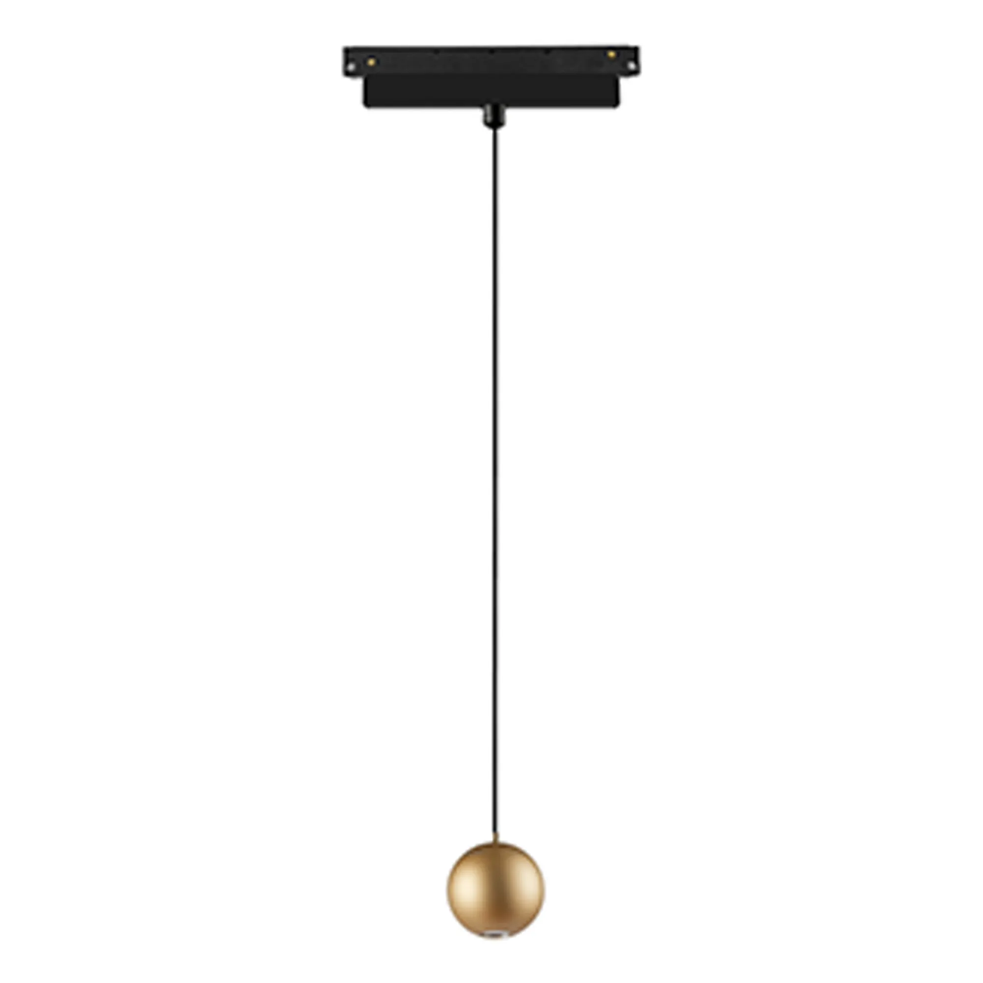 M8387  Magneto Track Ball Pendant Triac Dimmable 7W LED 3000K Gold/Black